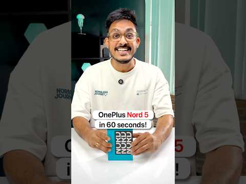 OnePlus Nord 5 Review in 60 Seconds!