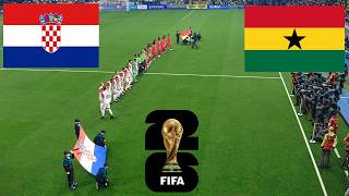 Croatia vs Ghana -  World Cup 2026  Full  Match All Goals  Simulation | eFootball  PES 2021