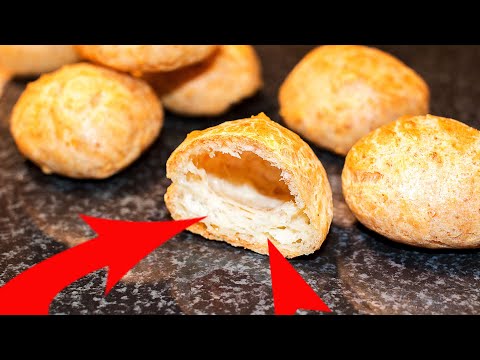 French Cheese Puffs Gougères Easy Recipe