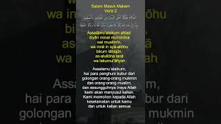 Download lagu Salam Masuk Makam - Versi 2 #shorts #doamasukmakam #ziarahmakam #ziarahkubur #doaziarahkubur mp3