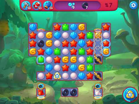 Fishdom Hard level 6321 no boosters フィッシュダム ハード [Friend's]