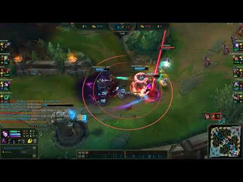 ADC Morgana vs Ashe (bot lane)/KDA 15/2/11 League of Legends.