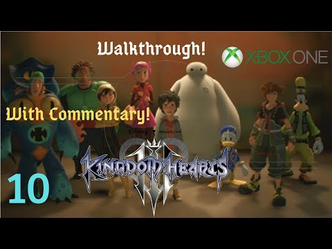 KINGDOM HEARTS 3 ENGLISH Walkthrough with COMMENTARY [Xbox One X PRO] Part 10: Enter the Matrix!