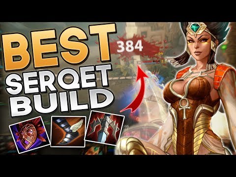 Smite: Bumba's Mask Crit Serqet Build - The Best Serqet Build?