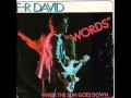 Words don't come easy - F.R. David Instrumental ...