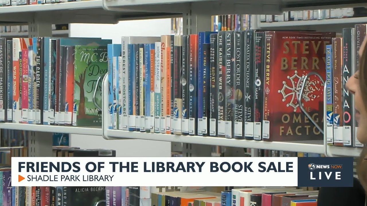 Friends of the Library book sale at Shadle Park library