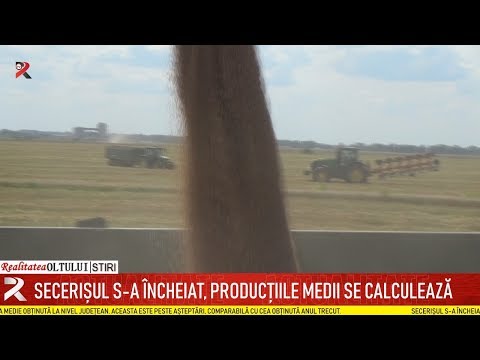 Secerișul s-a încheiat, producțiile medii se calculează