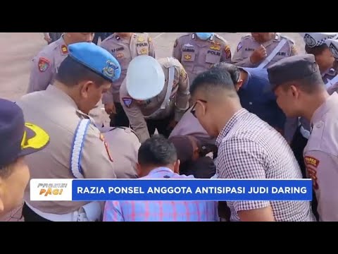 POLRES TANAH KARO PERIKSA GAWAI ANGGOTA POLRI ANTISIPASI JUDI DARING