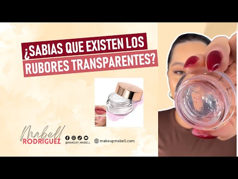 ¿Sabias que existen los rubores transparentes? 😮‍💨🫣