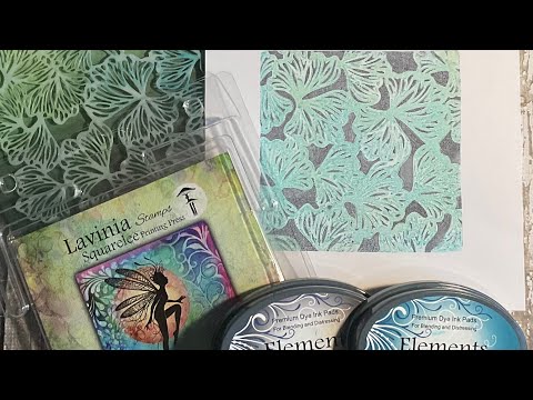 Technique Tuesday, A Gel Press and Stencil Background by Jo Rice #laviniastamps #gelpress