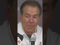LSU CHANTS heard in the middle of Nick Saban's press conference? #shorts