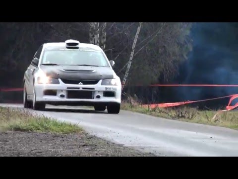 Robert Długopolski / Paweł Piczak - Lancer EVO 9 - KJS Zimowy Super OeS Barbórka Moszczenica 2015
