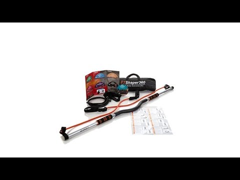 Tony Little Adjustable EZ Shaper 360 w/7 Workout DVDs