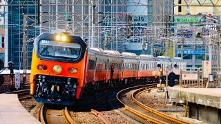 臺鐵6060次鳴日號觀光列車“汐止”站通過-2025/10/10