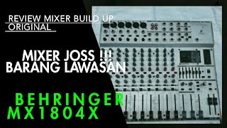 Video thumbnail for TONE BARANG KLUARAN LAMA MEMANG GAK DIRAGUKAN LAGI !!! I MIXER BEHRINGER MX 1804 X ORIGINAL JOSS !!! by Zulvan Muhammad Ihza