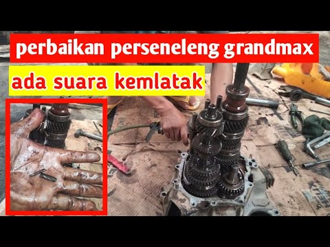 perbaikan transmisi grandmax bunyi kemlatak