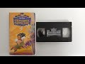 Opening To The Hunchback Of Notre Dame 1997 VHS 60fps