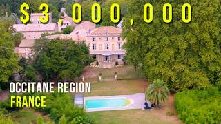 Renovated French Chateau with Pool, Chapel, and Cottages near Carcassonne