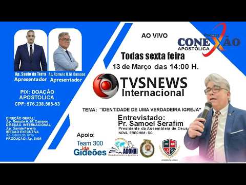 Entrevistado: Pr. Samoel Serafim Pr. Samoel Serafim NOVA  ERECHIM - SC