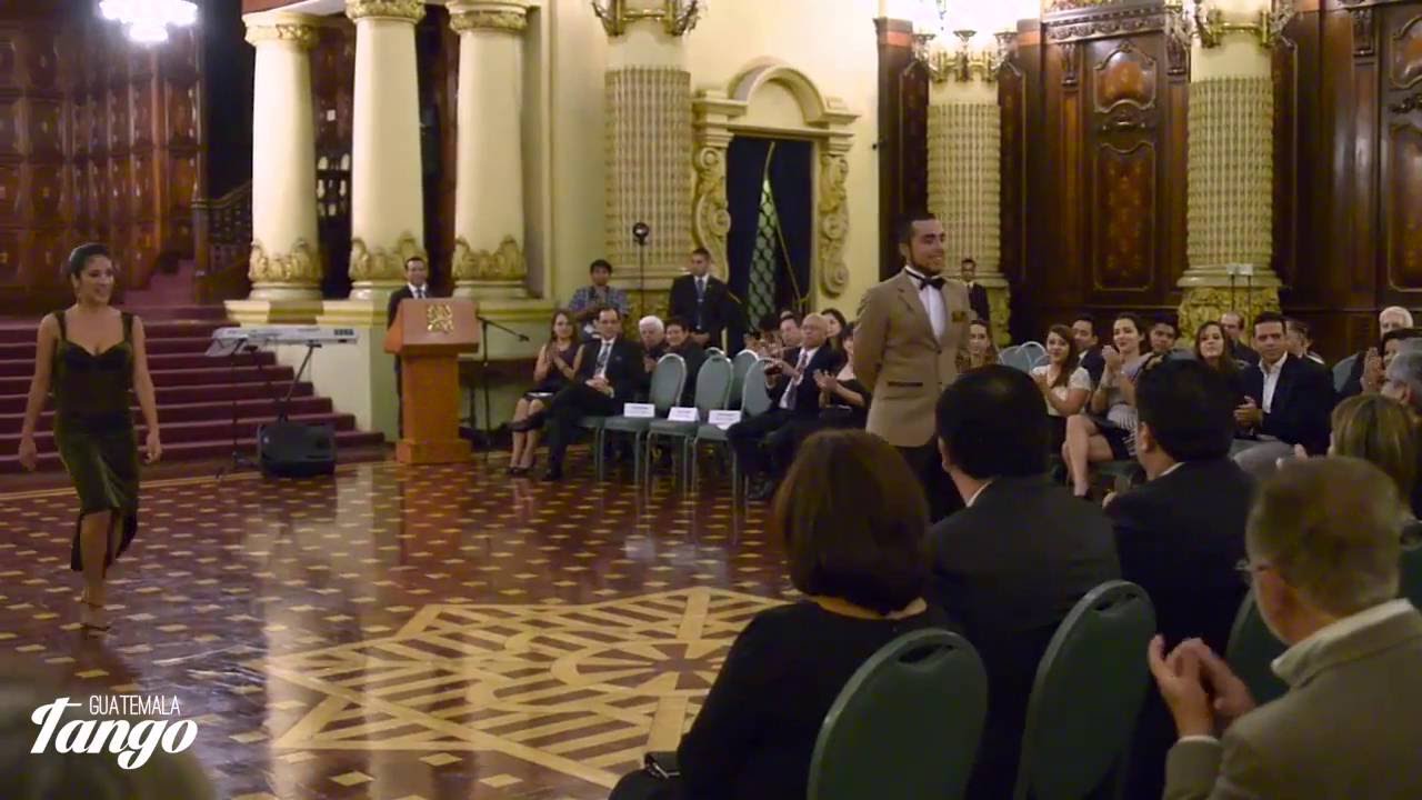 Milonga No hay Tierra como la Mía, Palacio Nacional Guatemala, Jonathan Saavedra y Clarisa Aragón