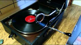 "Hound Dog" by Big Mama Thornton playing on HMV 101