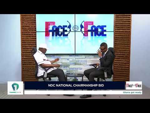 Live! | Umaru Sanda Amadu sits #FacetoFace with Akwasi Oppong-Fosu, NDC National Chairman Aspirant