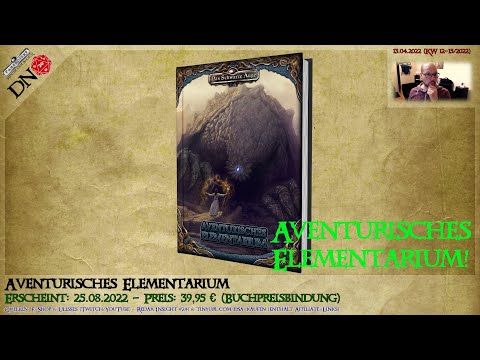 Aventurisches Elementarium angekündigt! Banner der Treue im Laden (DSA-Nachrichten KW12-15/22) #029