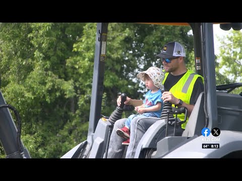 Tractors and backhoes and cement trucks -- Oh my! Dozer Days returns for third year