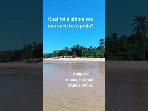 praia do mucugê-Arraial d'Ajuda Bahia. #cidade#cidadesturisticas #lugares#portoseguro#turismo#praia