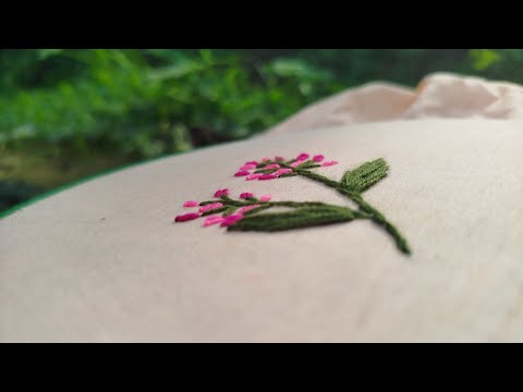 Simple Flower Embroidery