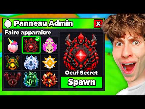 J'OBTIENS le PANNEAU ADMIN sur STEAL AN EGG !! (Incroyable)