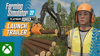 Farming Simulator 22 - Platinum Edition Launch Trailer