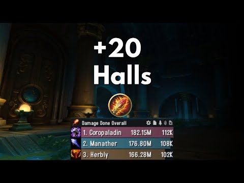 +20 Frost Mage Halls of Infusion 108k Overall