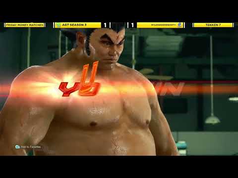 Big Cheese Tekken 7: Wo vs Wildbartty (Jack-7 vs Ganryu) Money Match