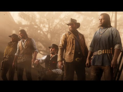 Bar Fight Chaos in Valentine! | Red Dead Redemption 2 Wild West Brawl