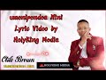 Otile Brown Ft. Baraka the Prince - Umenipendea Nini {Lyric Video by HolyKing Media}