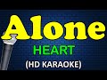 ALONE Heart HD Karaoke