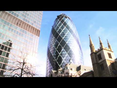 Free HD Stock Footage: Gherkin Time Lapse