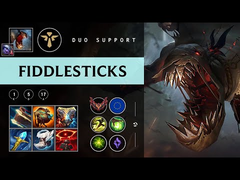 Fiddlesticks Support vs Rakan - EUW Grandmaster Patch 25.23