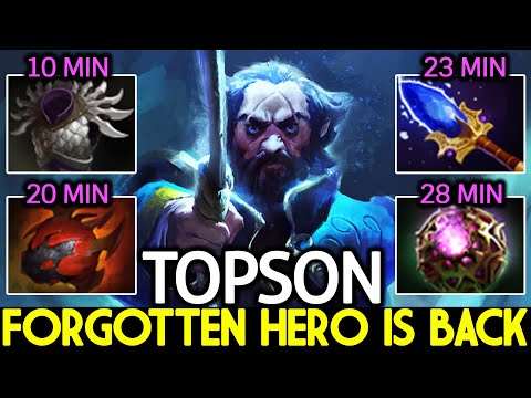 TOPSON [Kunkka] Bring Forgotten Hero is Back Full Tanky Build Dota 2