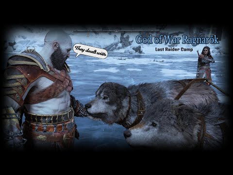 God of War Ragnarök - Dealing with the raiders that killed the wolves pack