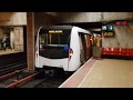 4K Bucharest Metro Trains At Basarab Eroilor 1 Petrache Poenaru And Apărătorii Patriei Stations