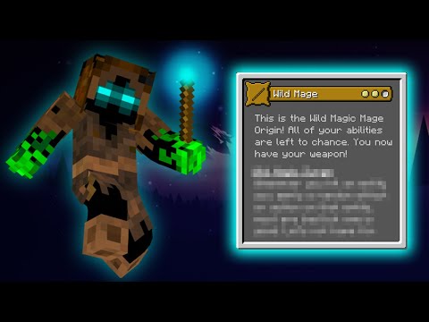 Minecraft Origins Mod - Wild Magic Mage