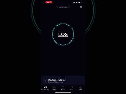 5G Hybrid mit einen Telekom L Tarif Speedtest
