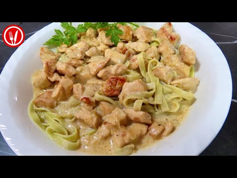 Lunch Idea - Chicken Fillet with White Sauce