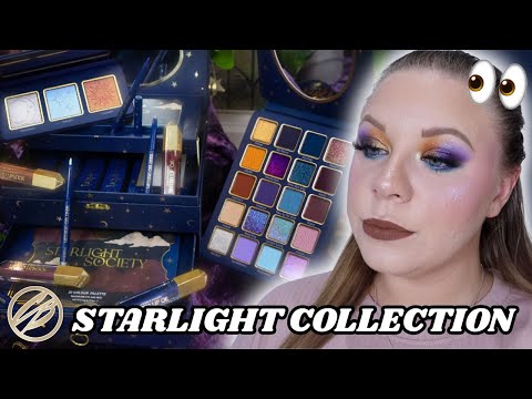 COSMIC BRUSHES STARLIGHT COLLECTION REVIEW 💙💫 | makeupwithalixkate