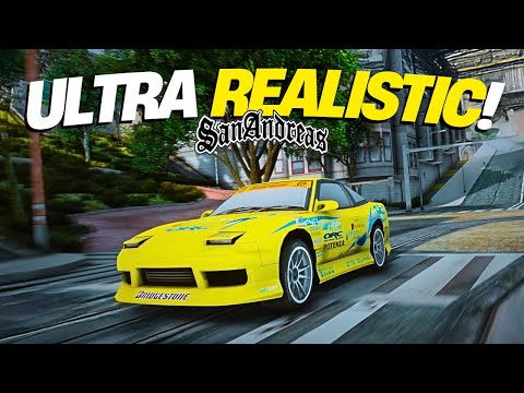 GTA San Andreas 2025 New ENB Graphics Mod🔥| Low-End PC Friendly (2GB RAM, No Graphics Card!)