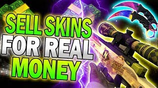 How To Sell Skins For Real Money! (CS:GO, Dota 2 & TF2 Skins)