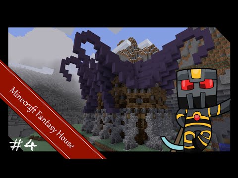 Farrahs - Minecraft Fantasy Builds - House Tutorial - Part 4 of 4 - How to Build a Fantasy House