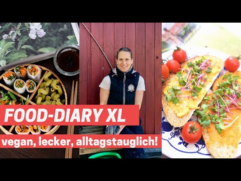 FOOD-DIARY XL. Summer-Rolls. Vieles wird teurer! Wer hilft im Haushalt? Brot selber backen.